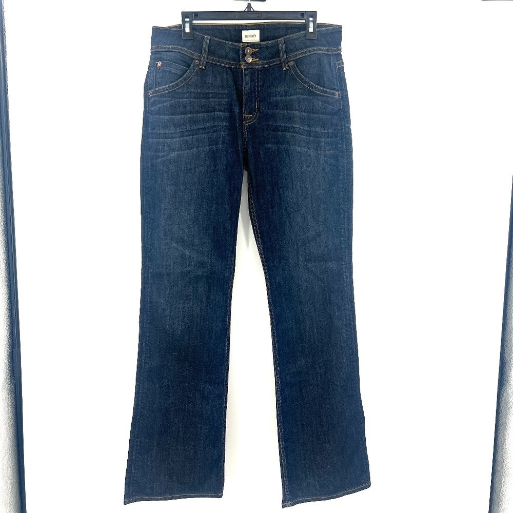Hudson Jeans Signature Midrise Bootcut Dark Wash Jeans Women's 32